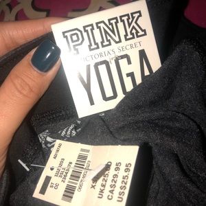 VS PINK YOGA LEGGINGS!